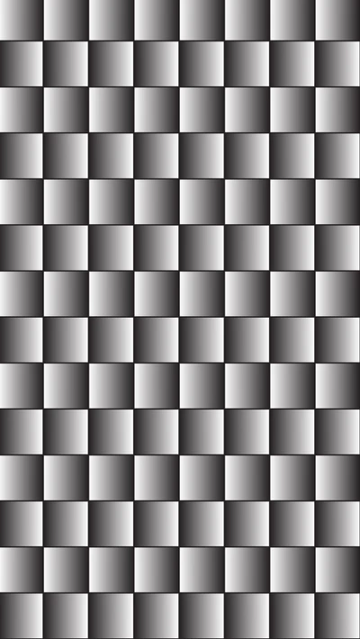 Abstract Black and White Checkerboard Illusion