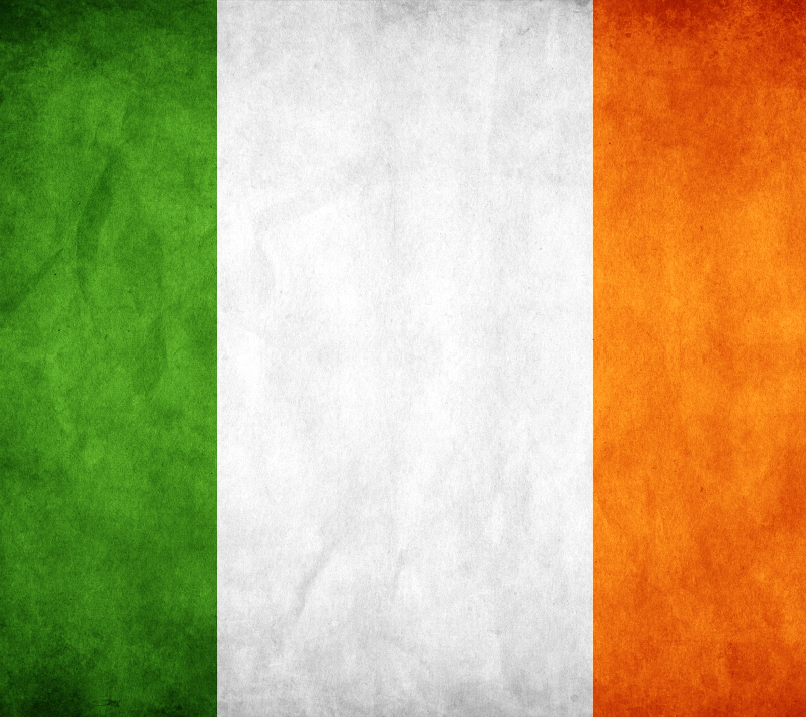 La bandera de irlanda pintada en una pared (céltico, bandera, irlanda, irlandés, san patricio)