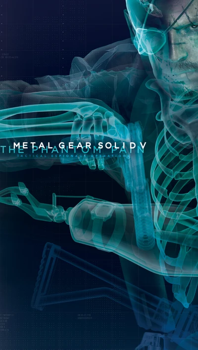 Metal Gear Solid V: The Phantom Pain - Big Boss in X-Ray Detail