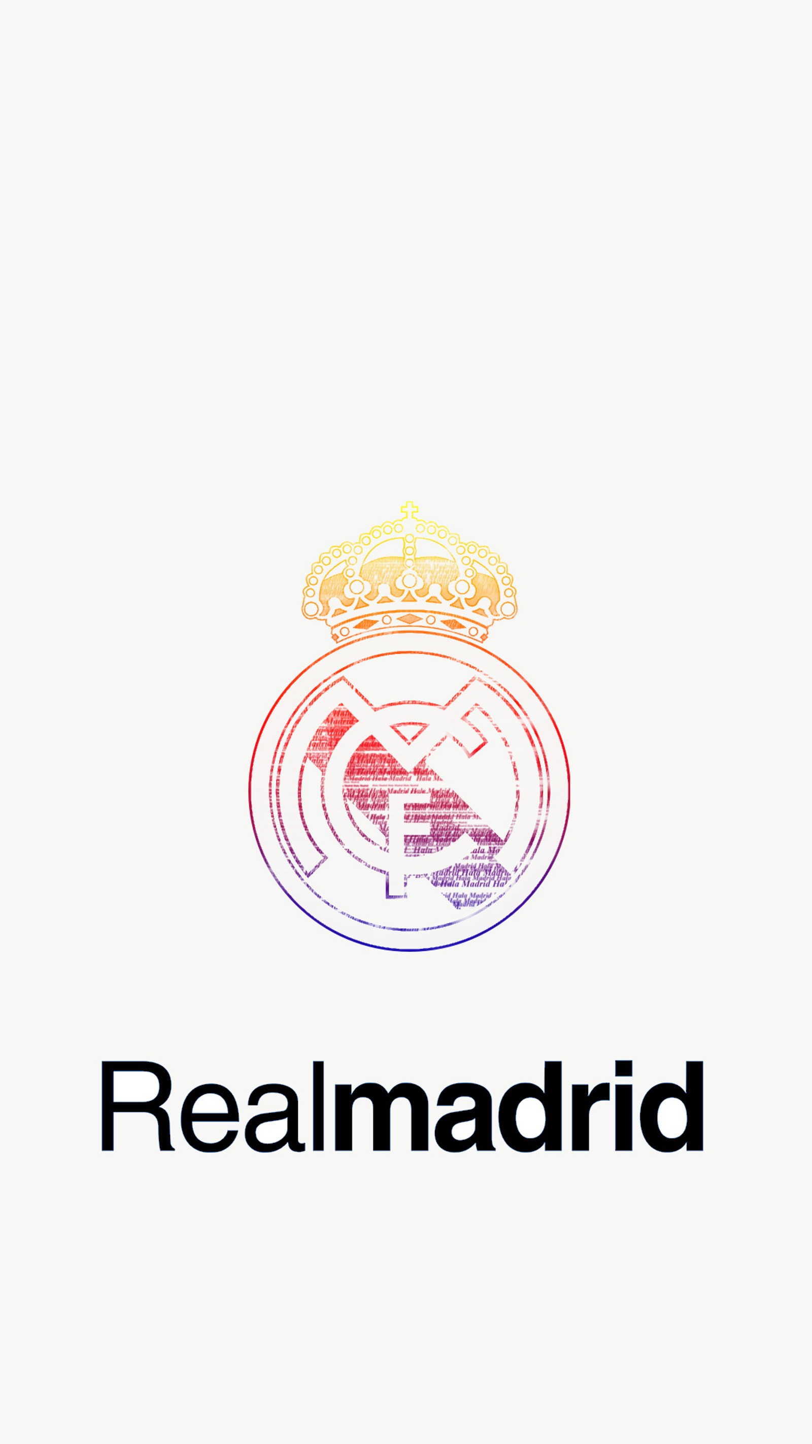 Um close-up de um logotipo em um fundo branco com uma coroa (bale, bbc, benzema, campeão, amor)