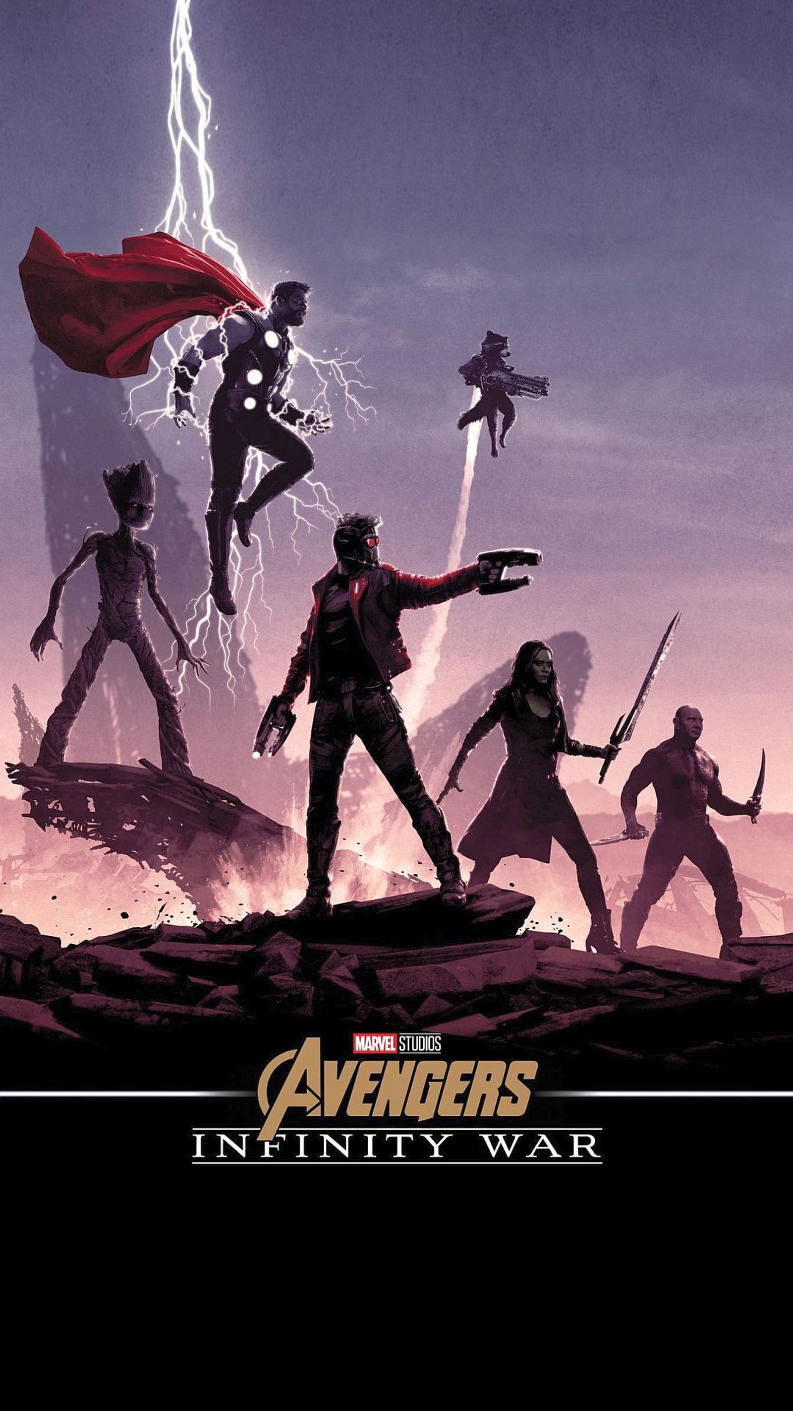 Descargar fondo de pantalla 2018, vengadores, avengers, vengadores infinity war, infinity war