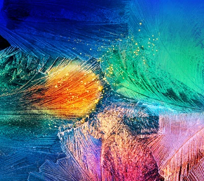 Colorful Abstract Galaxy Design for Android Devices