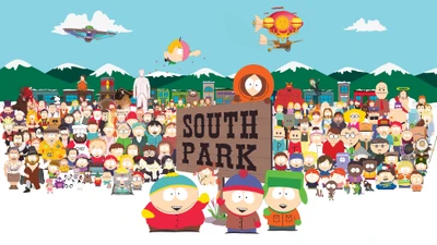 South Park: Personagens icônicos se unem em um encontro colorido