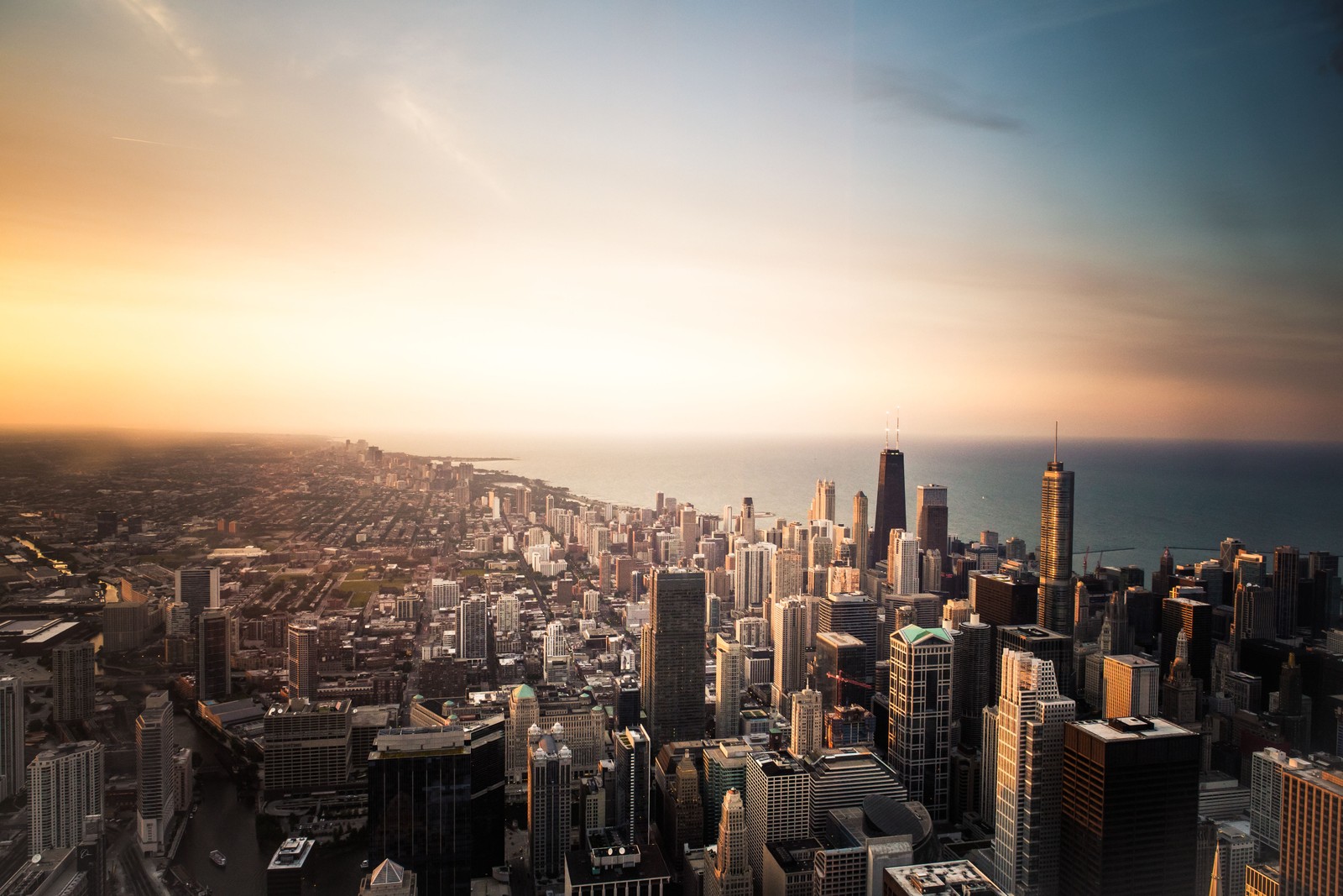 chicago, city, cityscape, urban area, metropolis Download Wallpaper