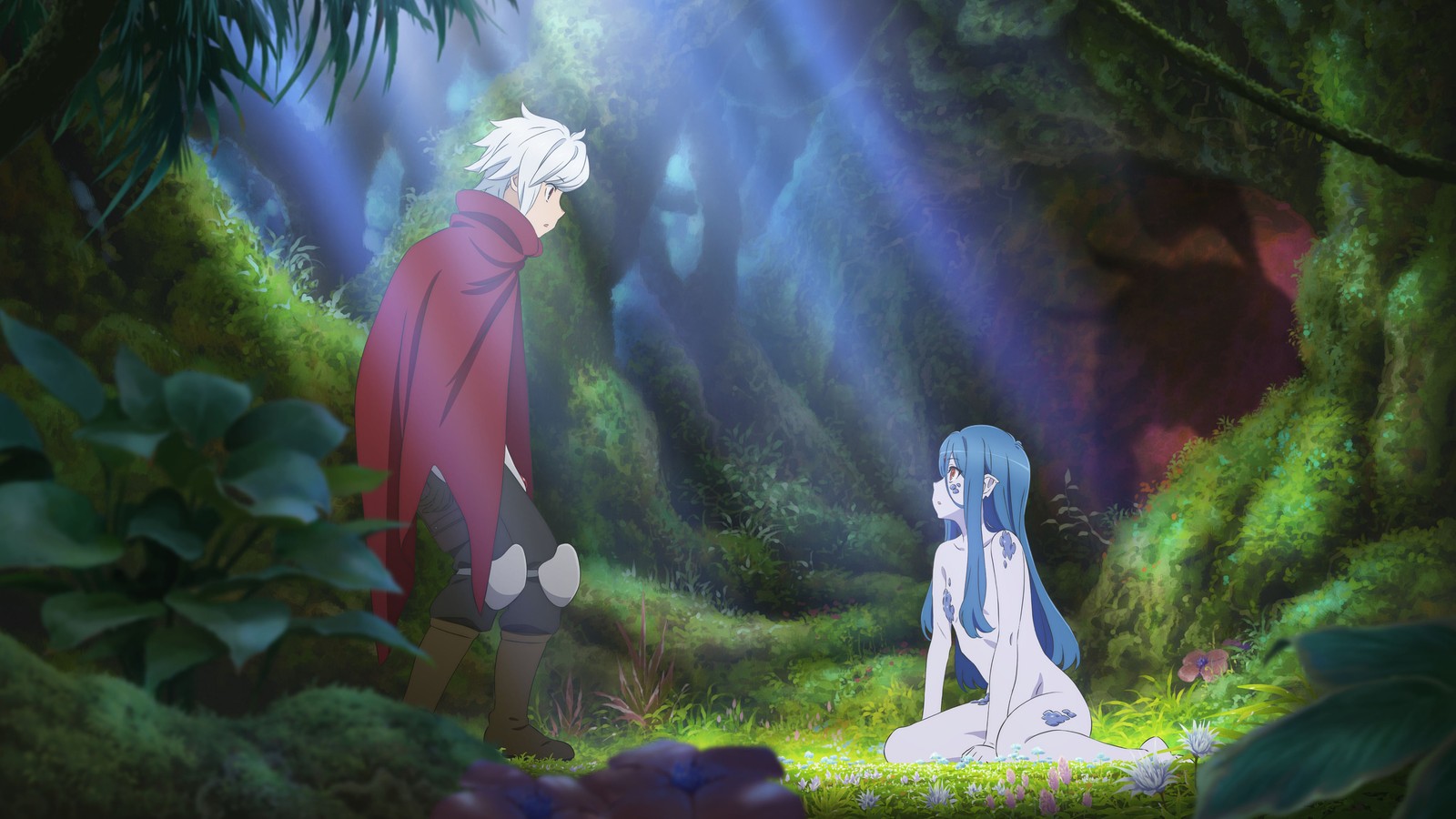 Descargar fondo de pantalla danmachi, anime, está mal que quiera conocerte en una mazmorras, no es un error buscar encuentros en un calabozo, es un error buscar encuentros en una mazmorras