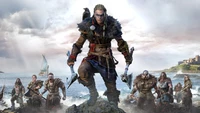 Eivor Leads the Viking Army in Assassin's Creed Valhalla