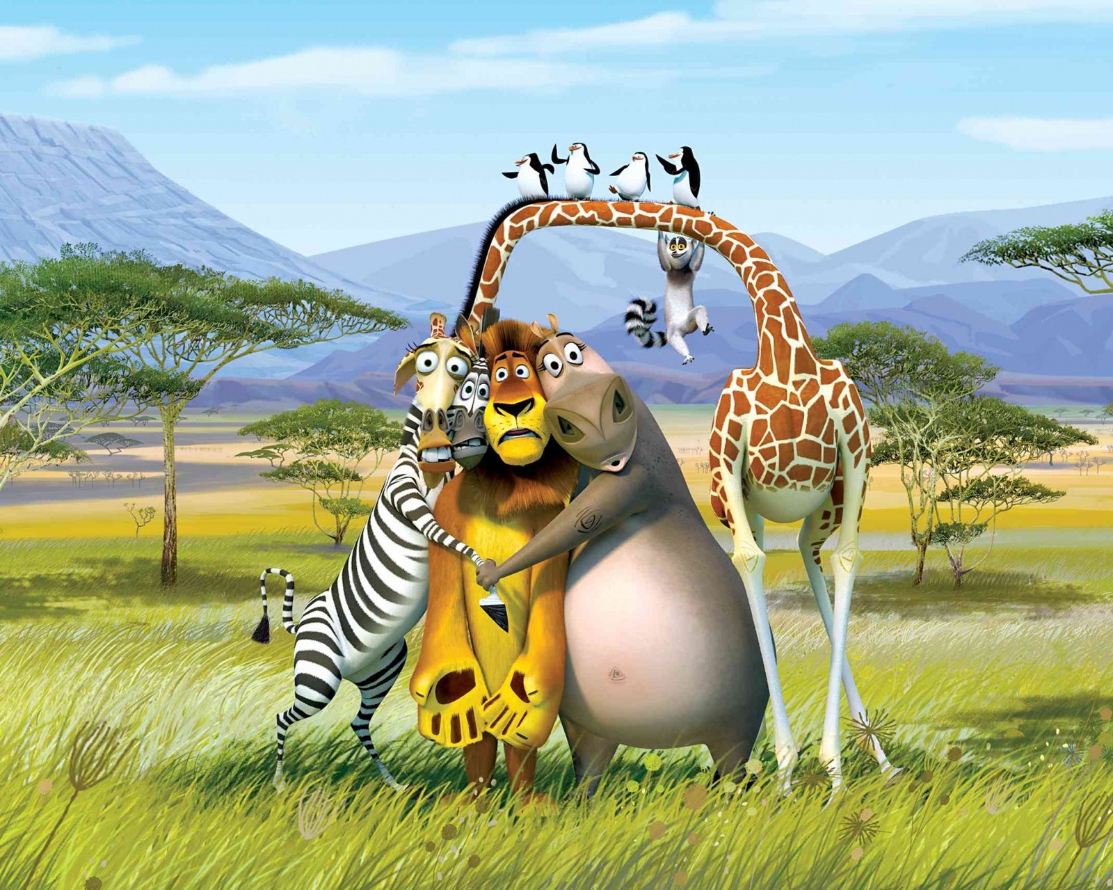 Lade animation, madagascar 3 Hintergrund herunter