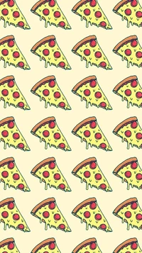 food, pattern, pizza wallpaper