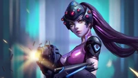 widowmaker, overwatch, video game