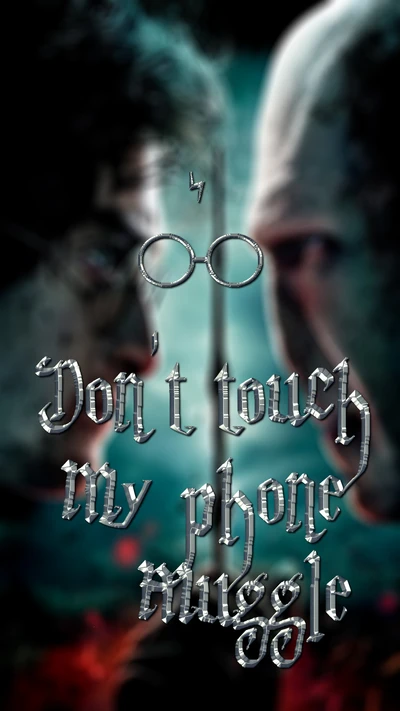 berühr mein telefon nicht, harry potter, potterhead