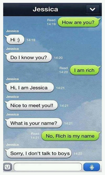 boy, chat, girl, name, rich