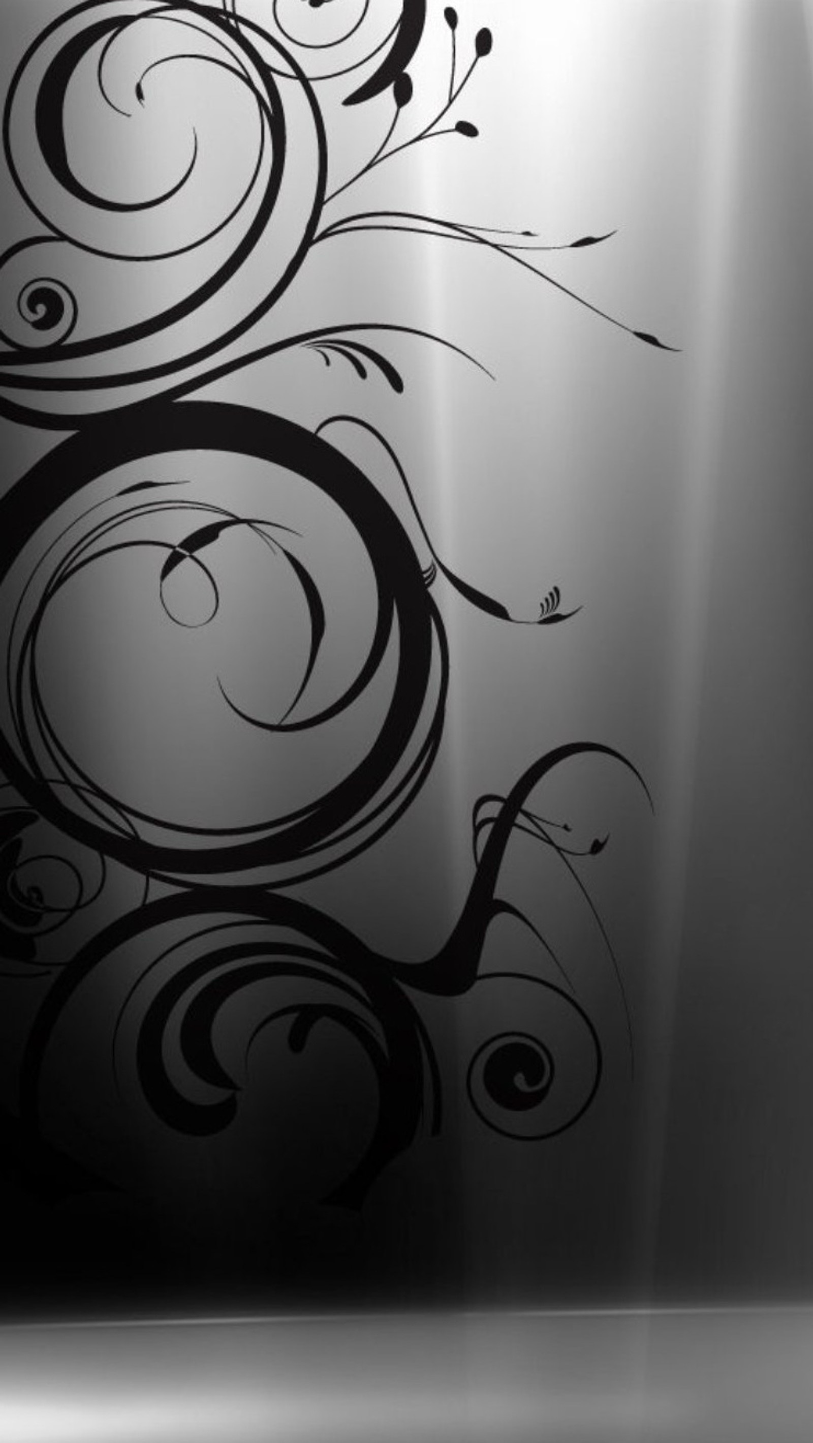 A close up of a black and white photo of a wall (design, screen, tattoo)