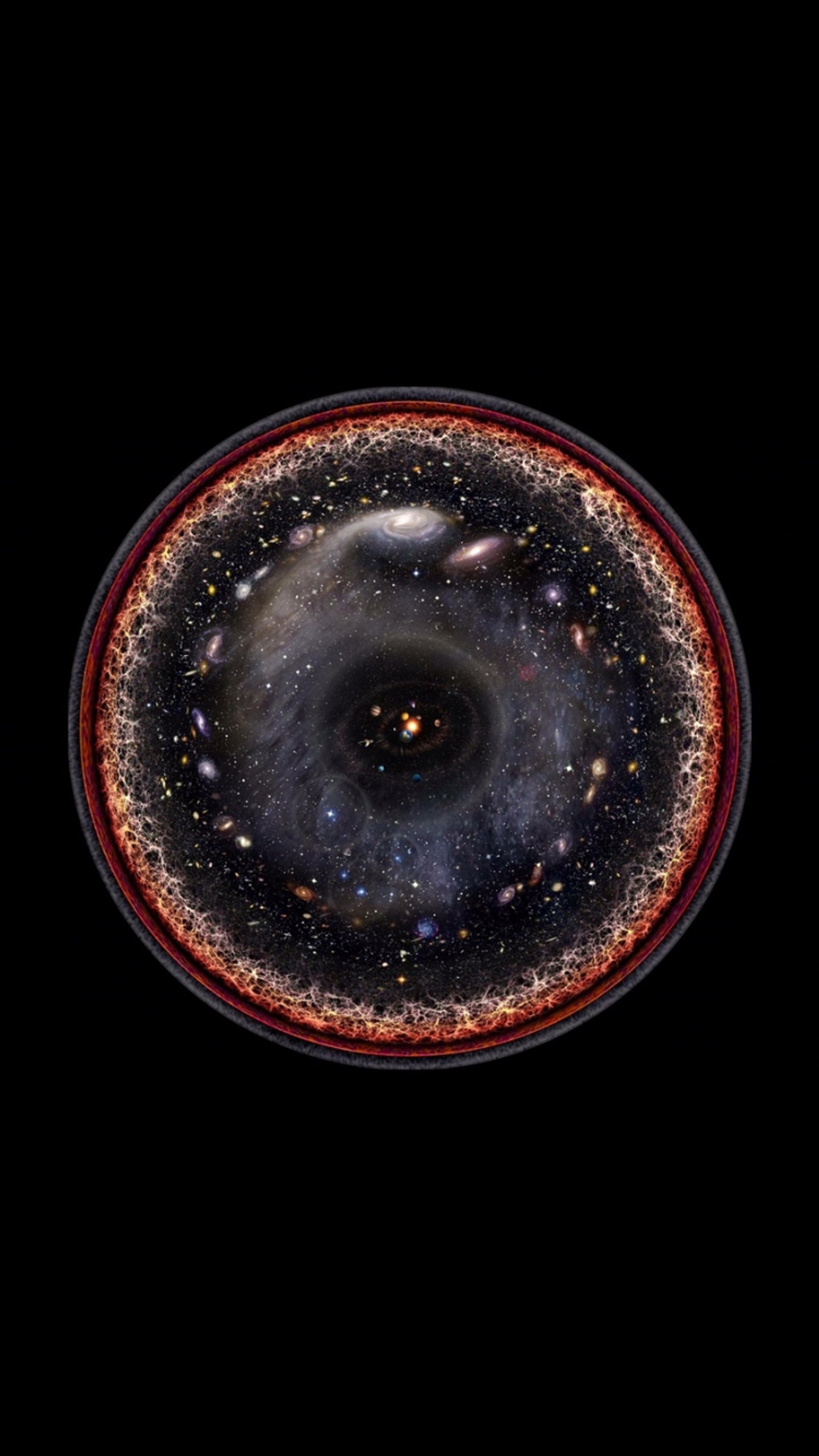 A close up of a plate with a black hole in the center (beutiful, cosmos, eye, hole)