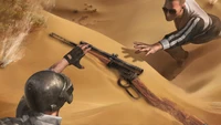 Desert Duel: A Race for Survival in PUBG Mobile