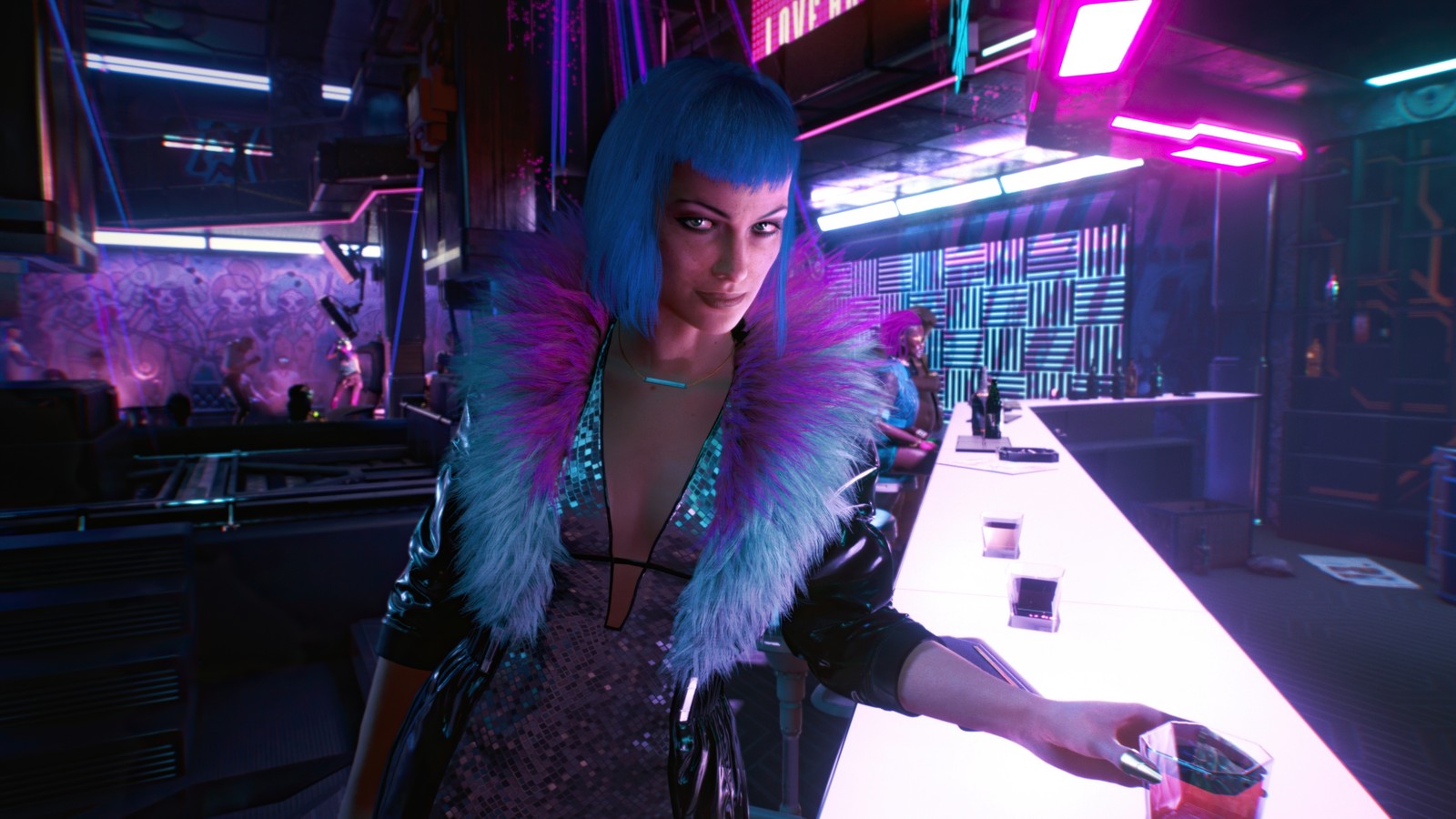 Скачать обои cyberpunk 2077, видеоигра, научная фантастика, евелин паркер, evelyn parker