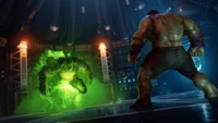 Hulk se enfrenta a Abominación en un épico enfrentamiento