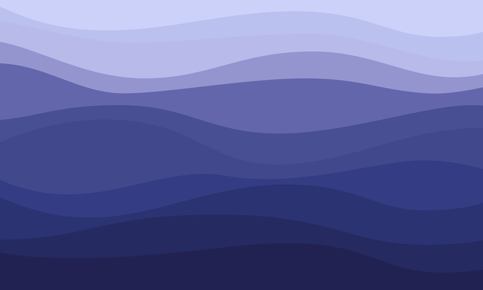 A blue and purple background with waves of different sizes (macbook, apples, imac, brown, atmosphere)