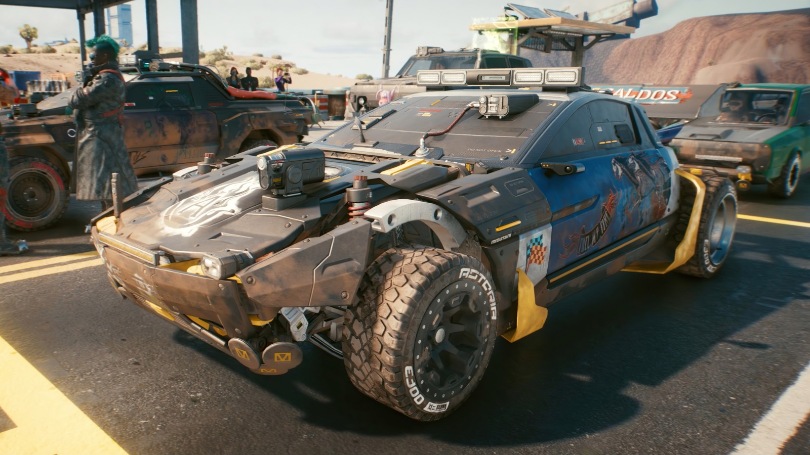 cyberpunk 2077, video game, sports car wallpaper