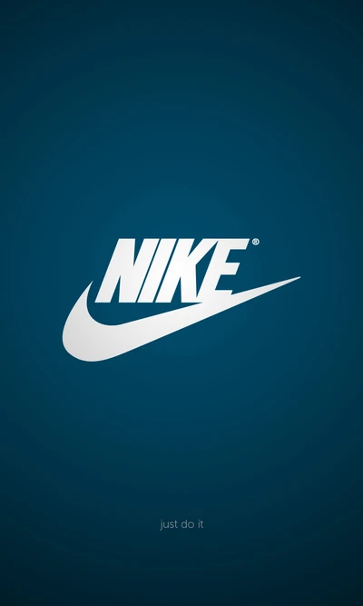 Logo Nike avec le slogan "Fais-le simplement