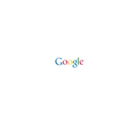 Logo de Google sur un fond blanc