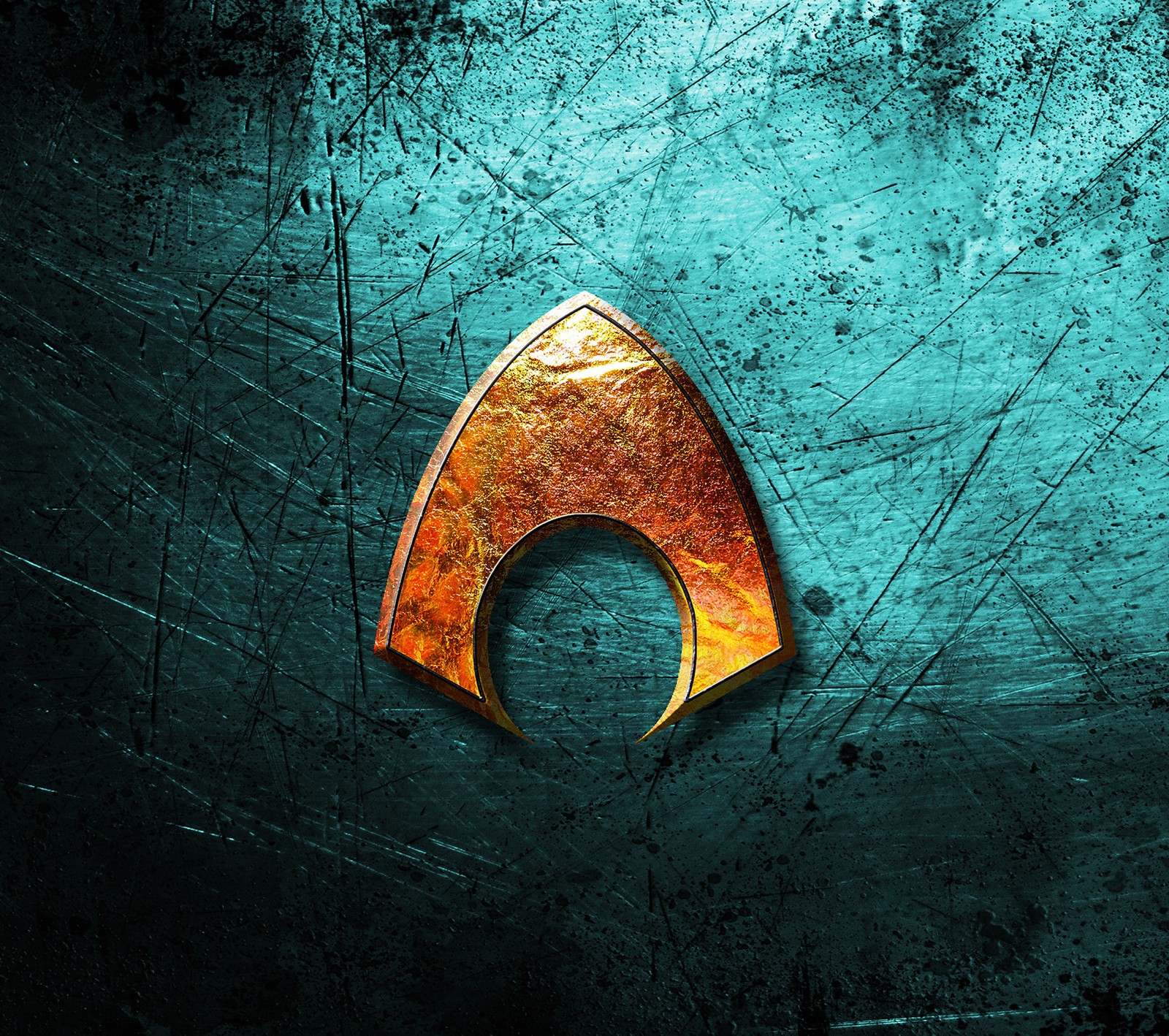 aquaman, logo wallpaper