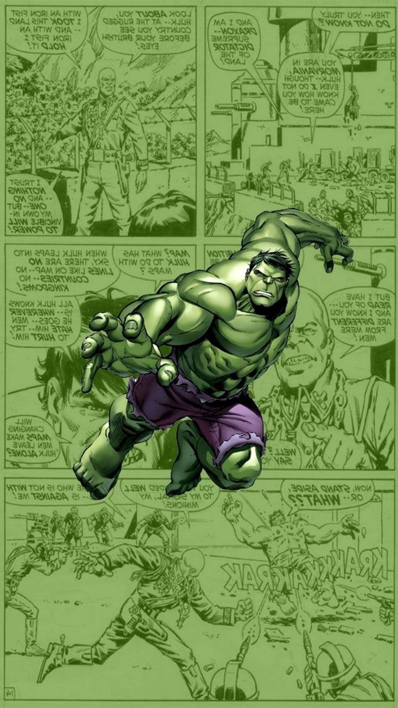 Халк в комиксах (халк, hulk, marvel)