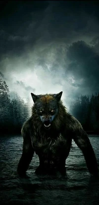 wolf, animales, angry, note 8, fantasy wallpaper