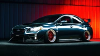 Subaru Impreza WRX STI: A Stunning Classic Sports Car in 4K Wallpaper Quality