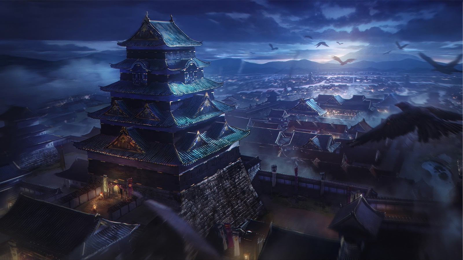 rise of the ronin, video game, japanese castle wallpaper