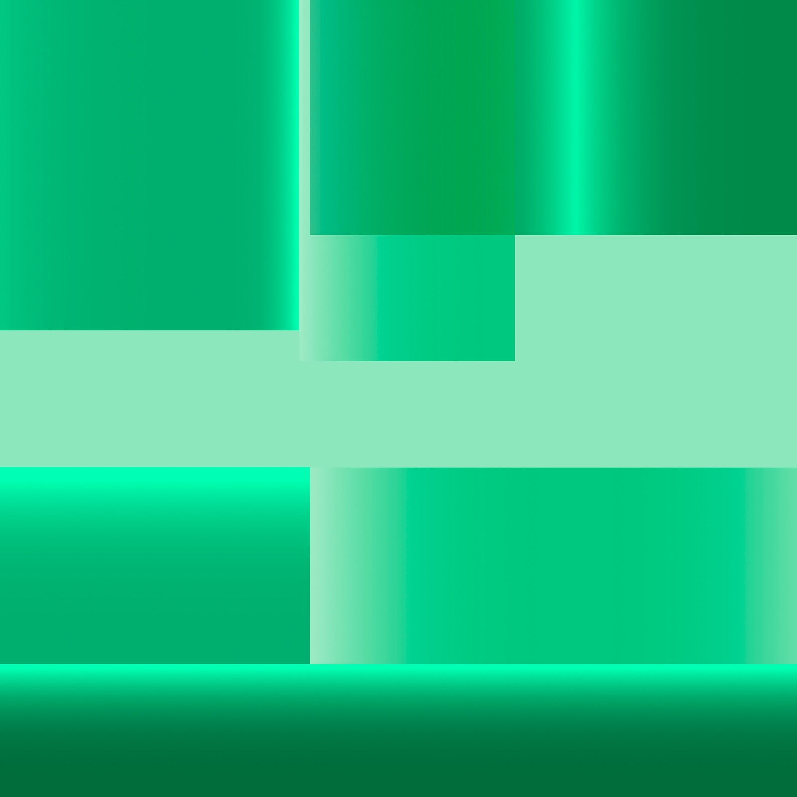 A close up of a green and white abstract background with a light (huawei, smartphone, green, azure, rectangle)