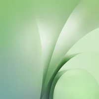 Vibrant Green Abstract with Apple Inspiration