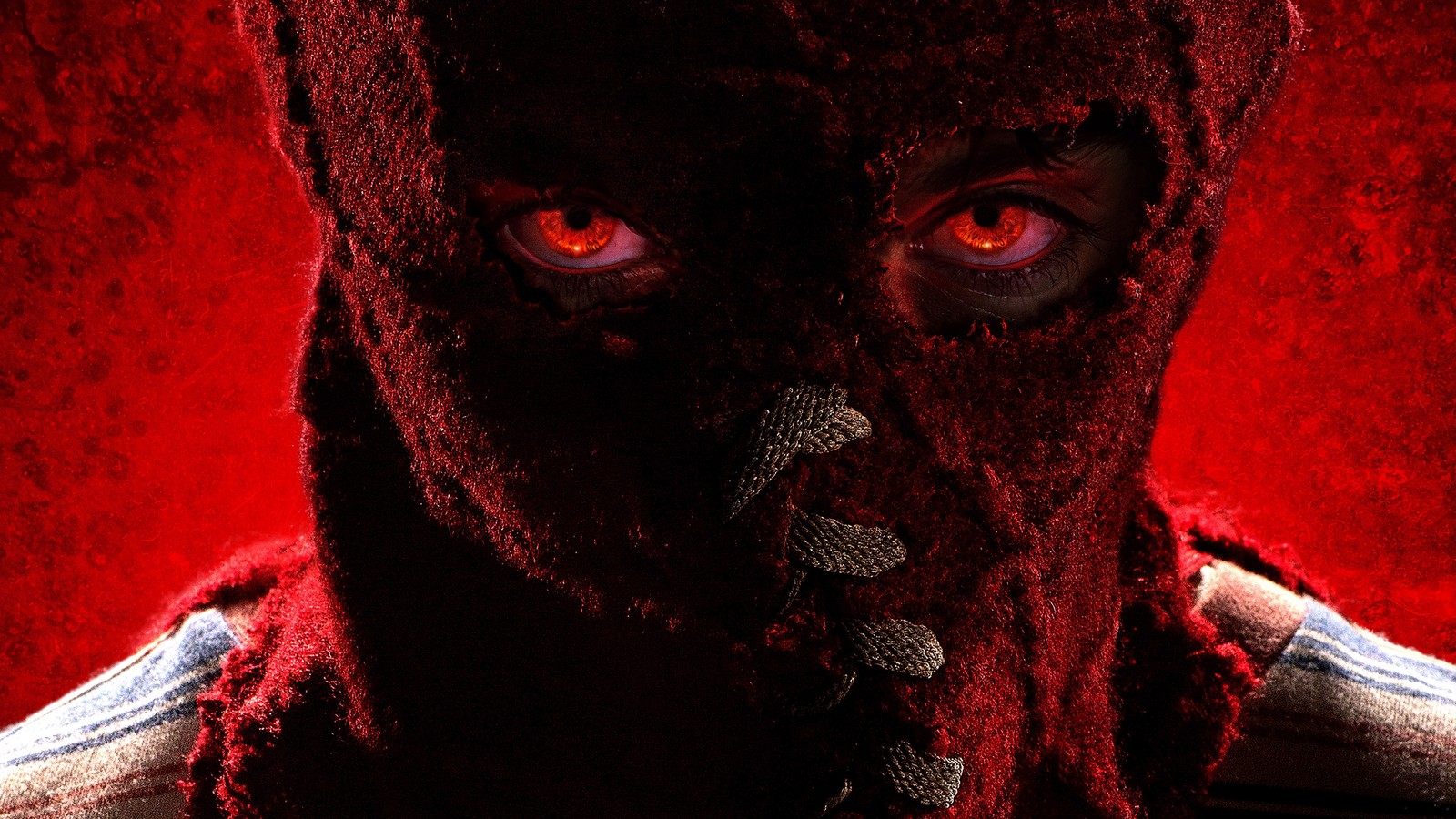 superhero, red, eye, demon, snout wallpaper