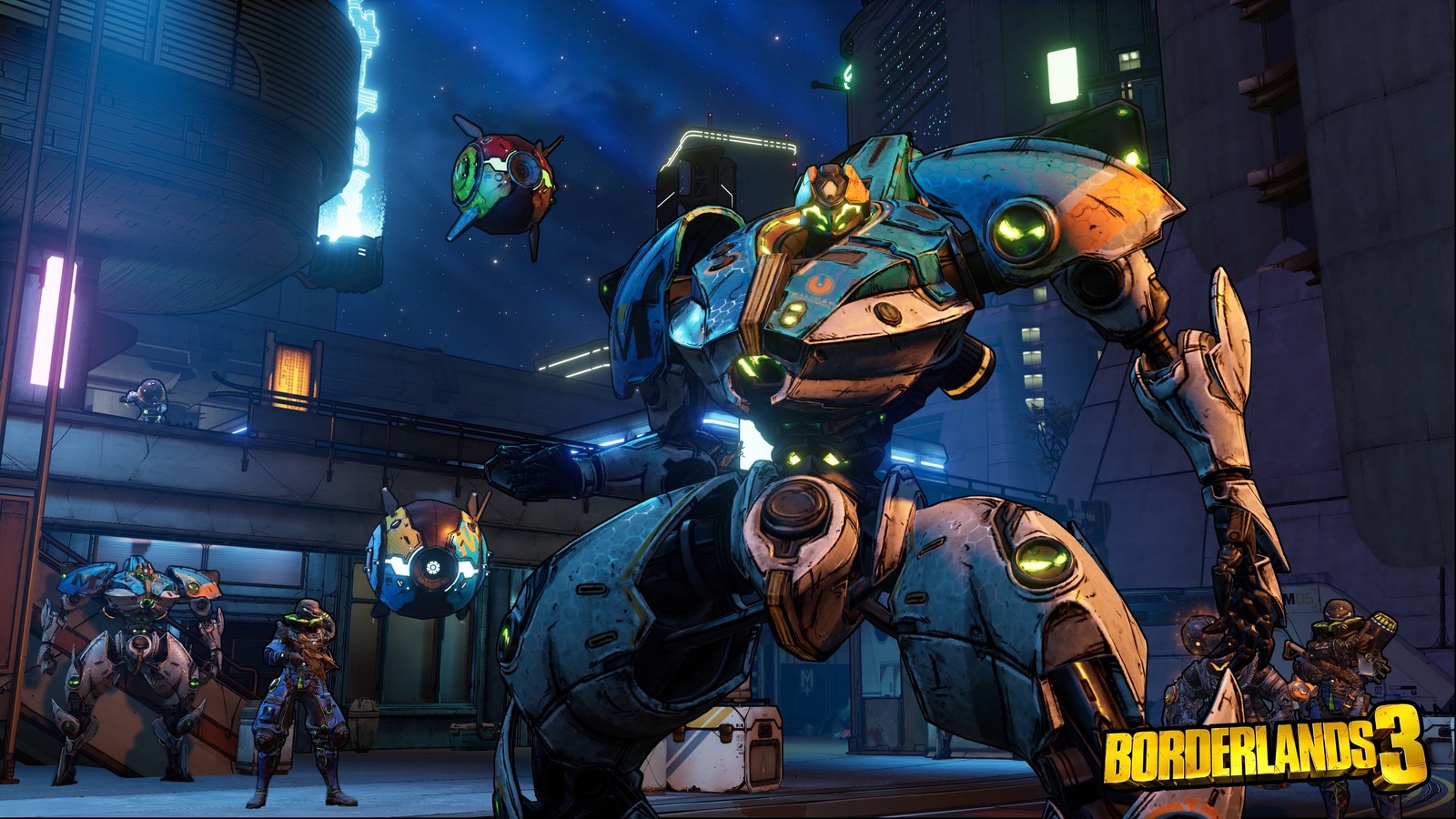 Borderlands 3 выходит в nintendo store (borderlands 3, видеоигра, роботы)