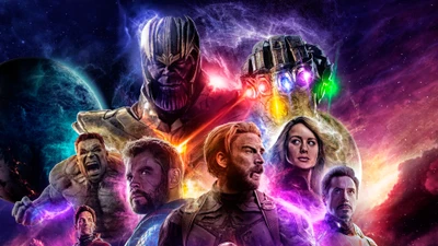 thanos, guante del infinito, vengadores endgame, avengers endgame, película