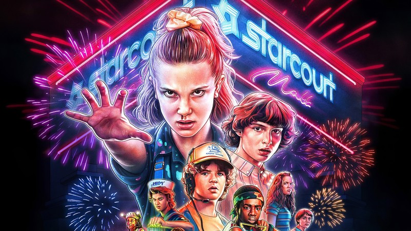 Постер для фильма "незнакомец" (очень странные дела, stranger things, сериал)