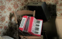 akkordeon, klavier, geige, musikinstrument, volksinstrument