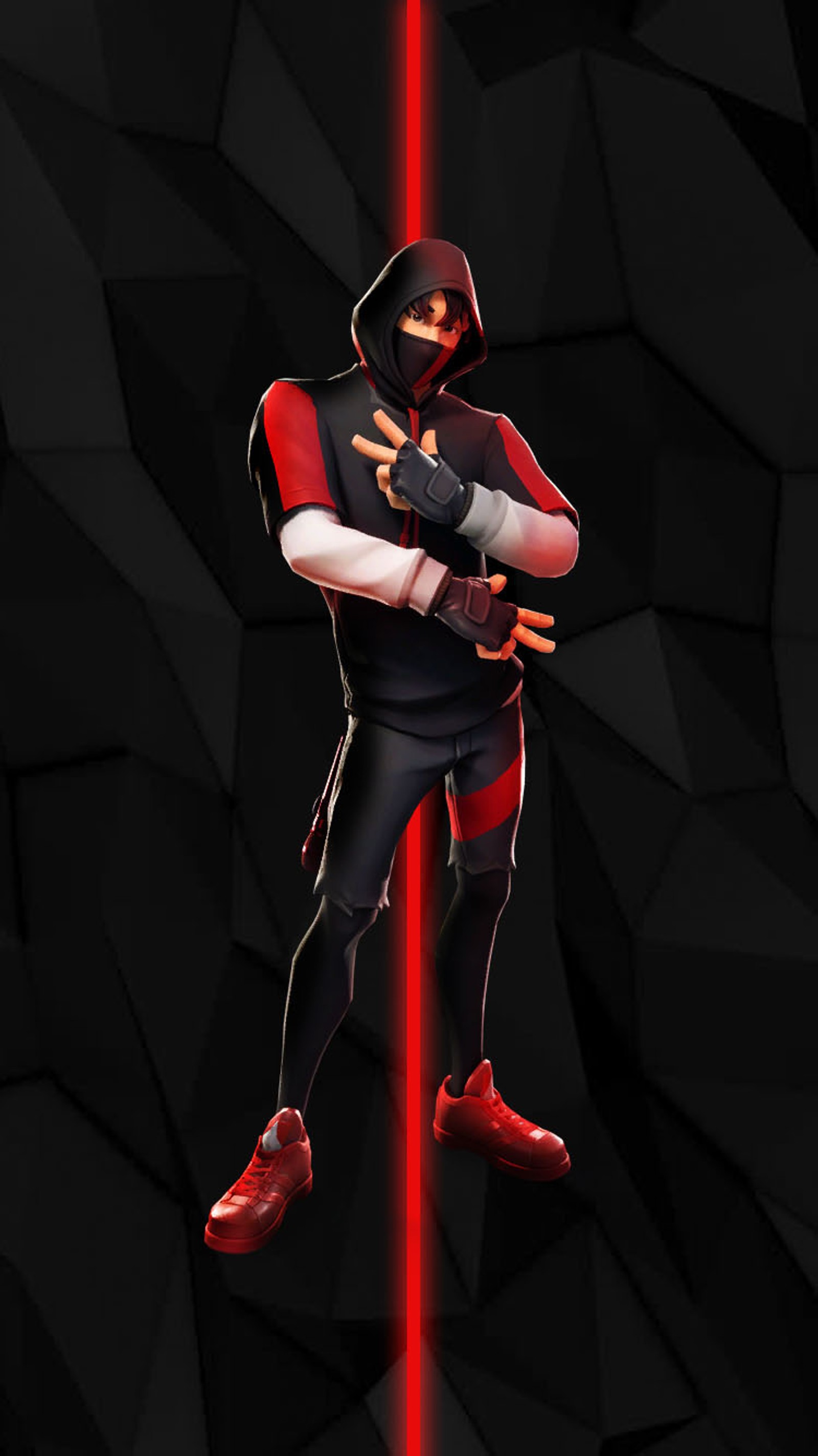 Baixar papel de parede fortnite, fortnite ikonik skin, ikonik, ikonik skin