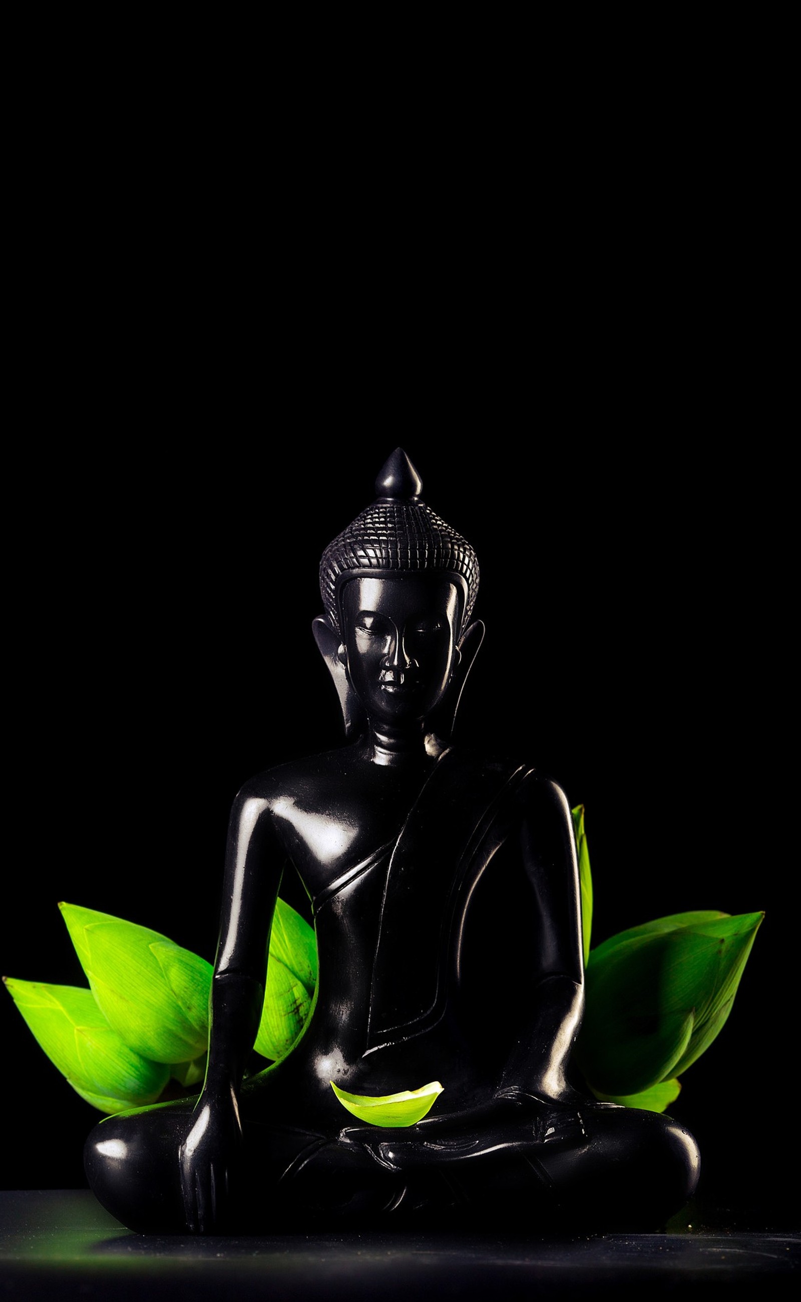 Lade kunst, schwarz, buddha Hintergrund herunter