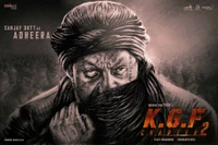 Sanjay Dutt as Adheera in K.G.F Chapter 2: A Fierce Presence in Bollywood and Tollywood.