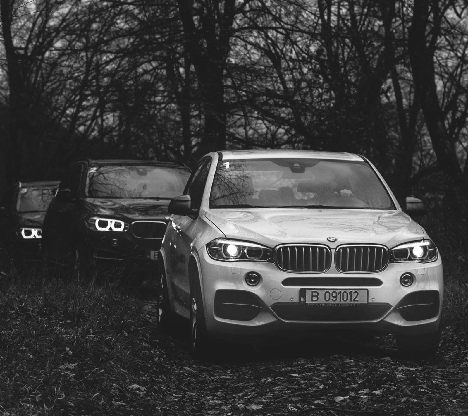 bmw, car, convoy, sav, suv wallpaper