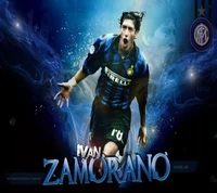 inter, milan, zamorano wallpaper