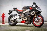 Aprilia RS 660: A 2021 Sports Bike Masterpiece Against an Urban Backdrop