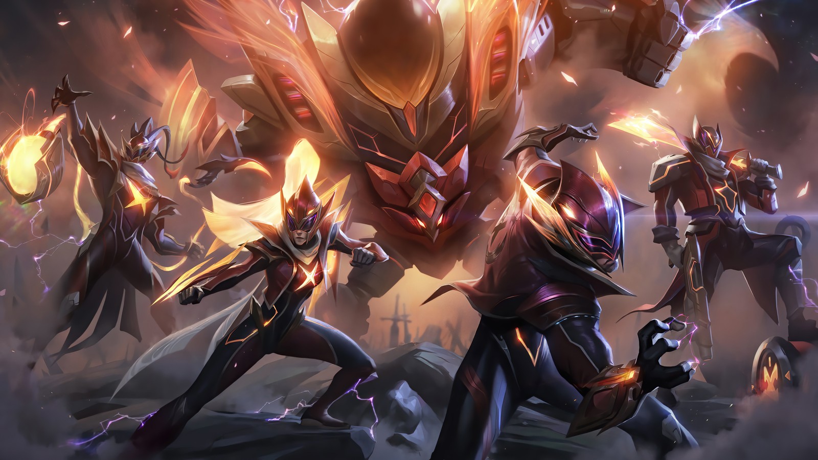 Descargar fondo de pantalla fpx world, funplus phoenix, piel, lee sin, vayne