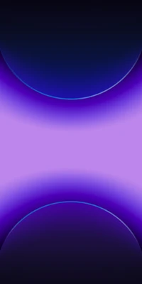 Cercles Violets Vibrants : Une Fusion Artistique de Bleu Électrique et de Magenta