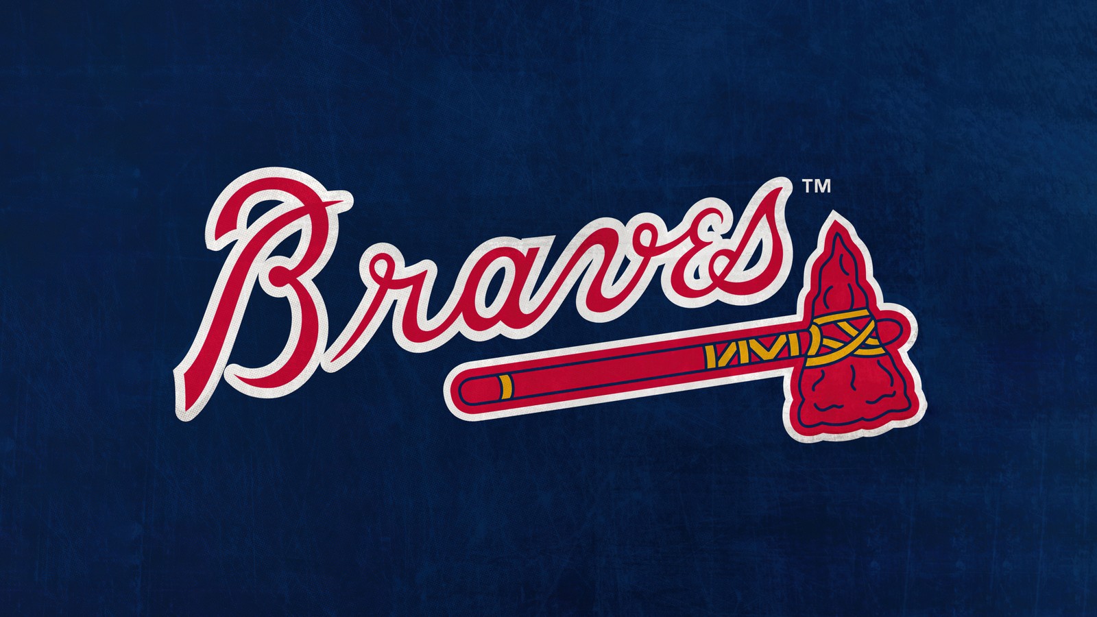 Скачать обои атланта брейвс, atlanta braves, бейсбольная команда, майор лига бейсбола mlb, 5k