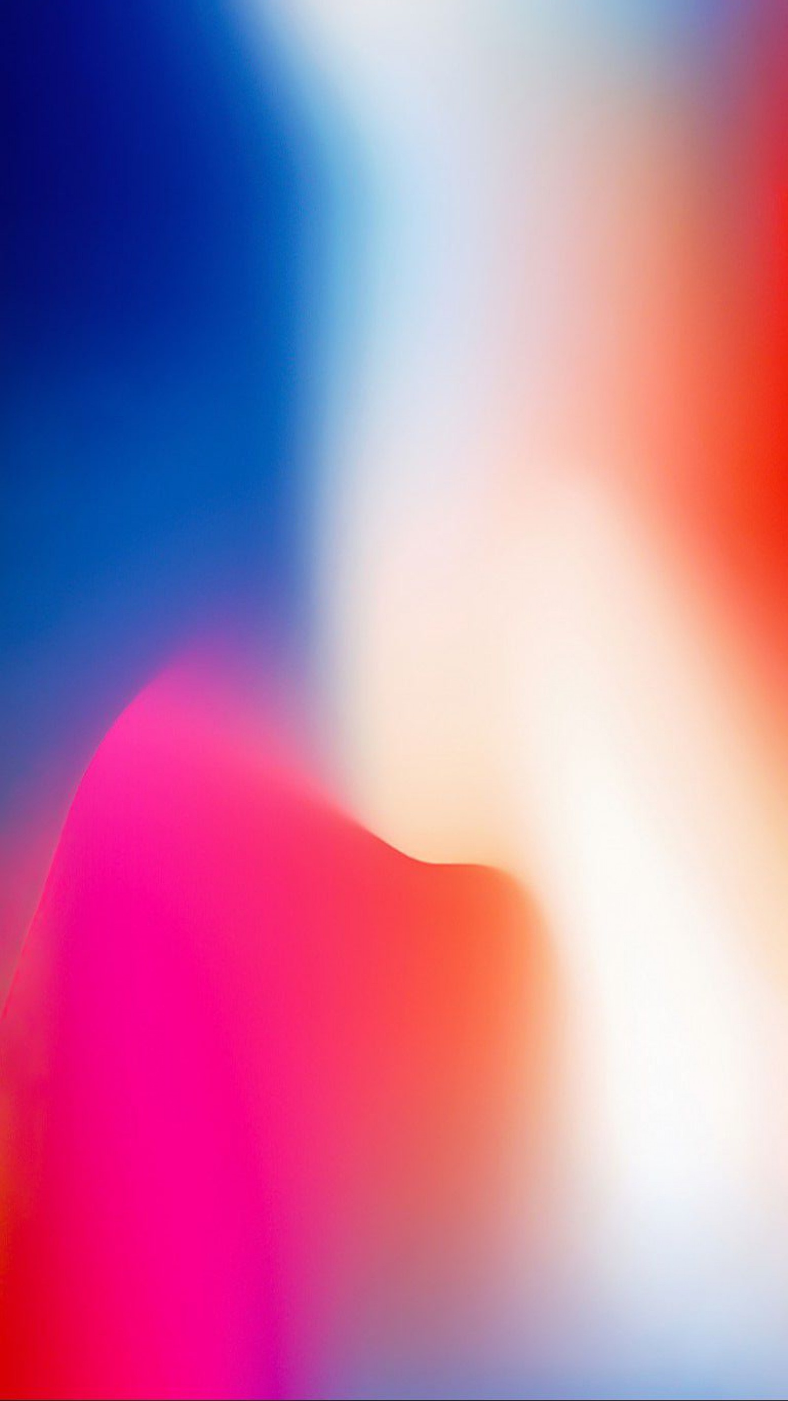 Blurred image of a red and blue background with a blur effect (2018, 8plus, colorfull, iphone, iphone8)