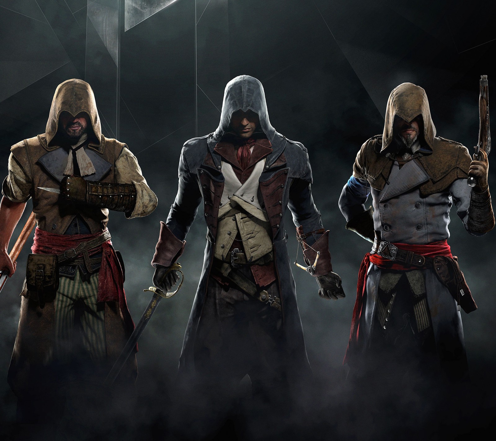 Téléchargez le fond d'écran assassins creed, assassins creed unity, français, révolution, unité