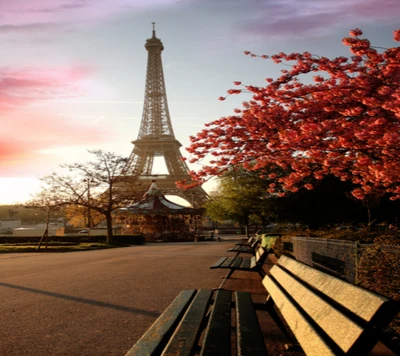 eiffelturm, paris, turm