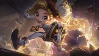 Zoe la Arcanista: Splash Art de Edición Prestige de League of Legends