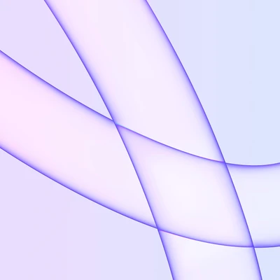 Symmetrical Purple and Electric Blue Pattern Inspired by Apple M1 Design